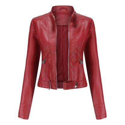 Classic Women's Leather Jacket with Timeless Style 3