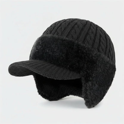 Winter Trapper Hat With Built-In Ear Protection - Mildred