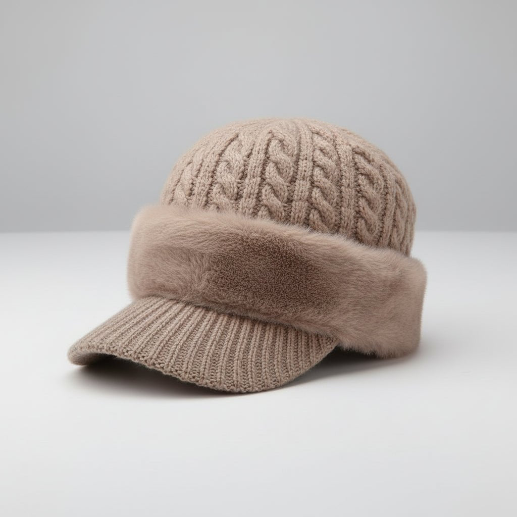 Winter Trapper Hat With Built-In Ear Protection - Mildred