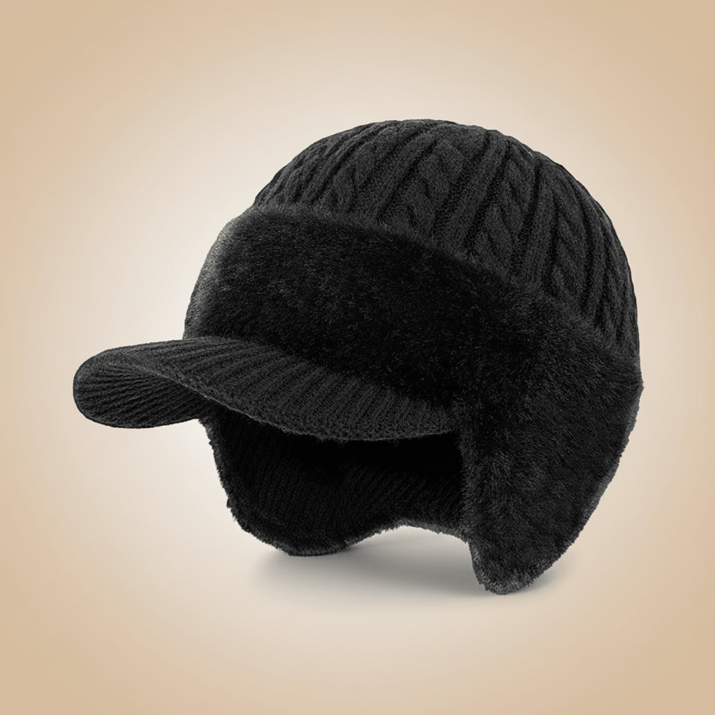 Winter Trapper Hat With Built-In Ear Protection - Mildred