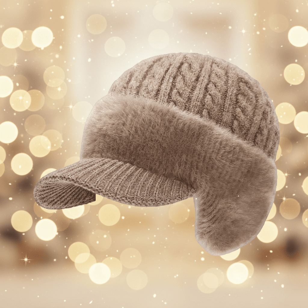 Winter Trapper Hat With Built-In Ear Protection - Mildred