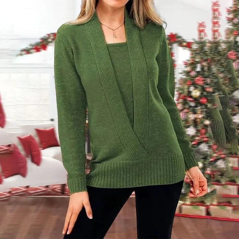 Warm & Comfortable Women's Winter Knitted Sweater – Selina