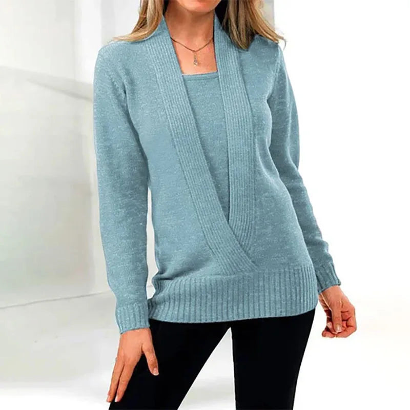 Warm & Comfortable Women's Winter Knitted Sweater – Selina