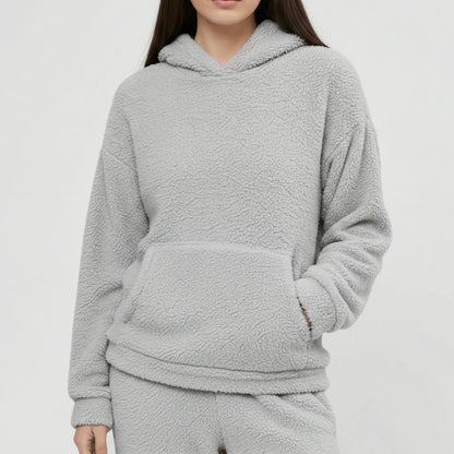 Women Loungewear Set With Kangaroo Pocket - Milana