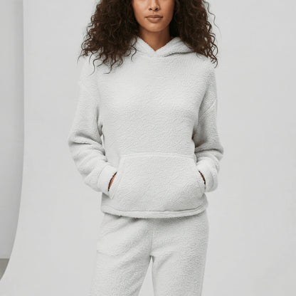 Women Loungewear Set With Kangaroo Pocket - Milana