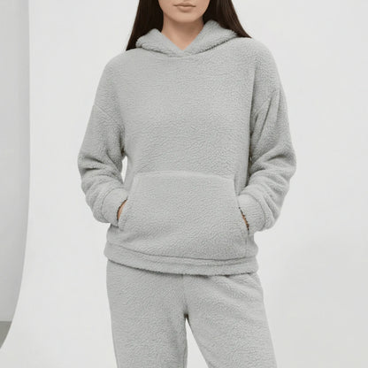 Women Loungewear Set With Kangaroo Pocket - Milana