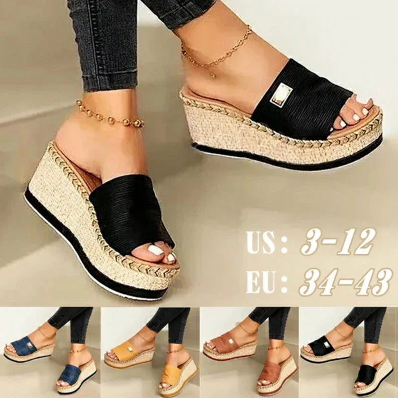 Women's Platform Wedge Sandals – Ravina