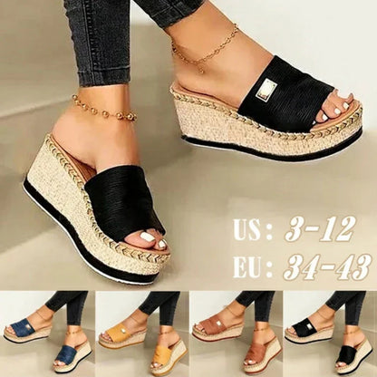 Women's Platform Wedge Sandals – Ravina