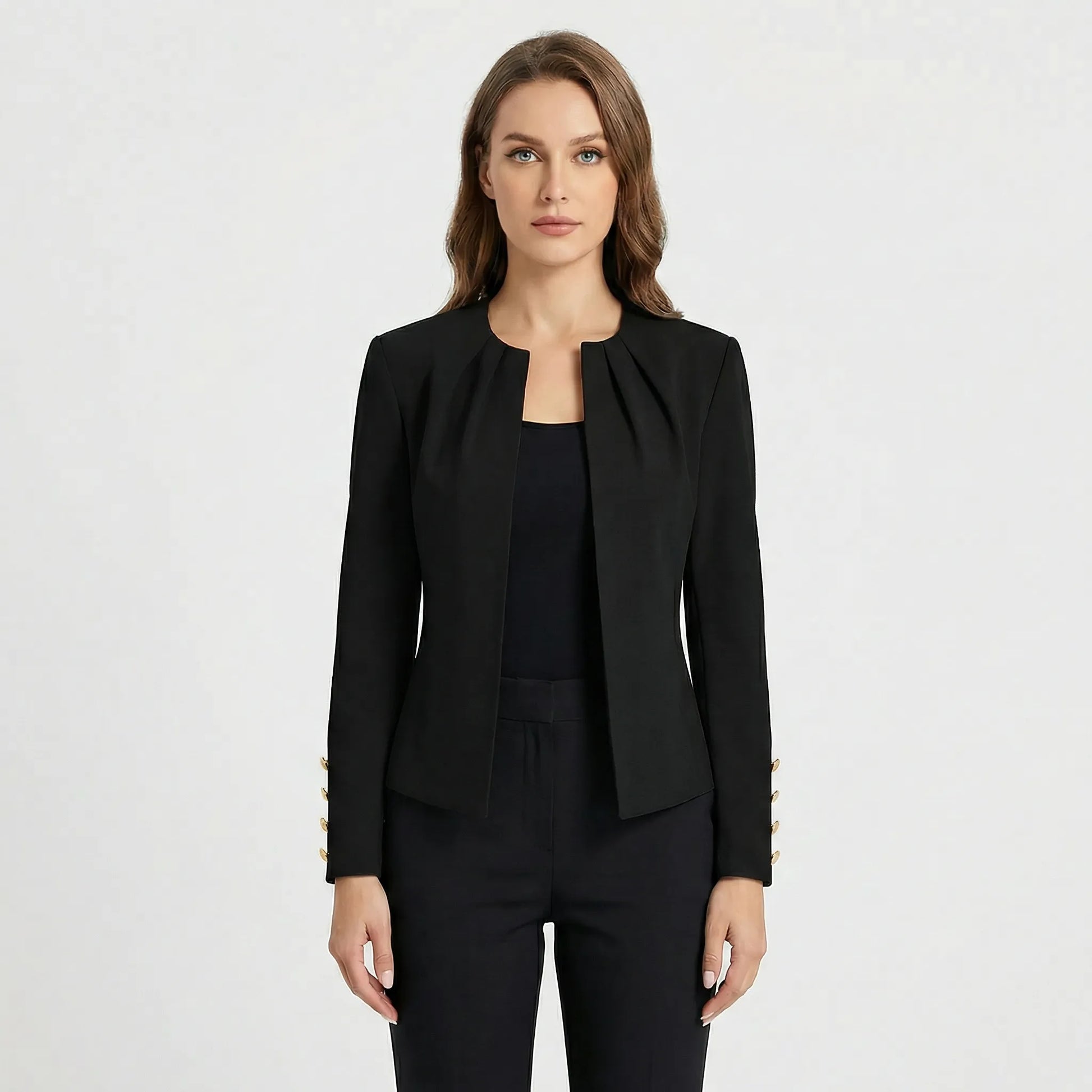 Womens Blazer Cropped - Denise