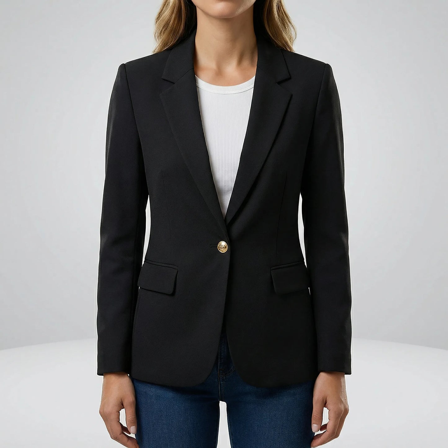 Womens Blazer With A Comfortable Stretch Fit - Alexandra