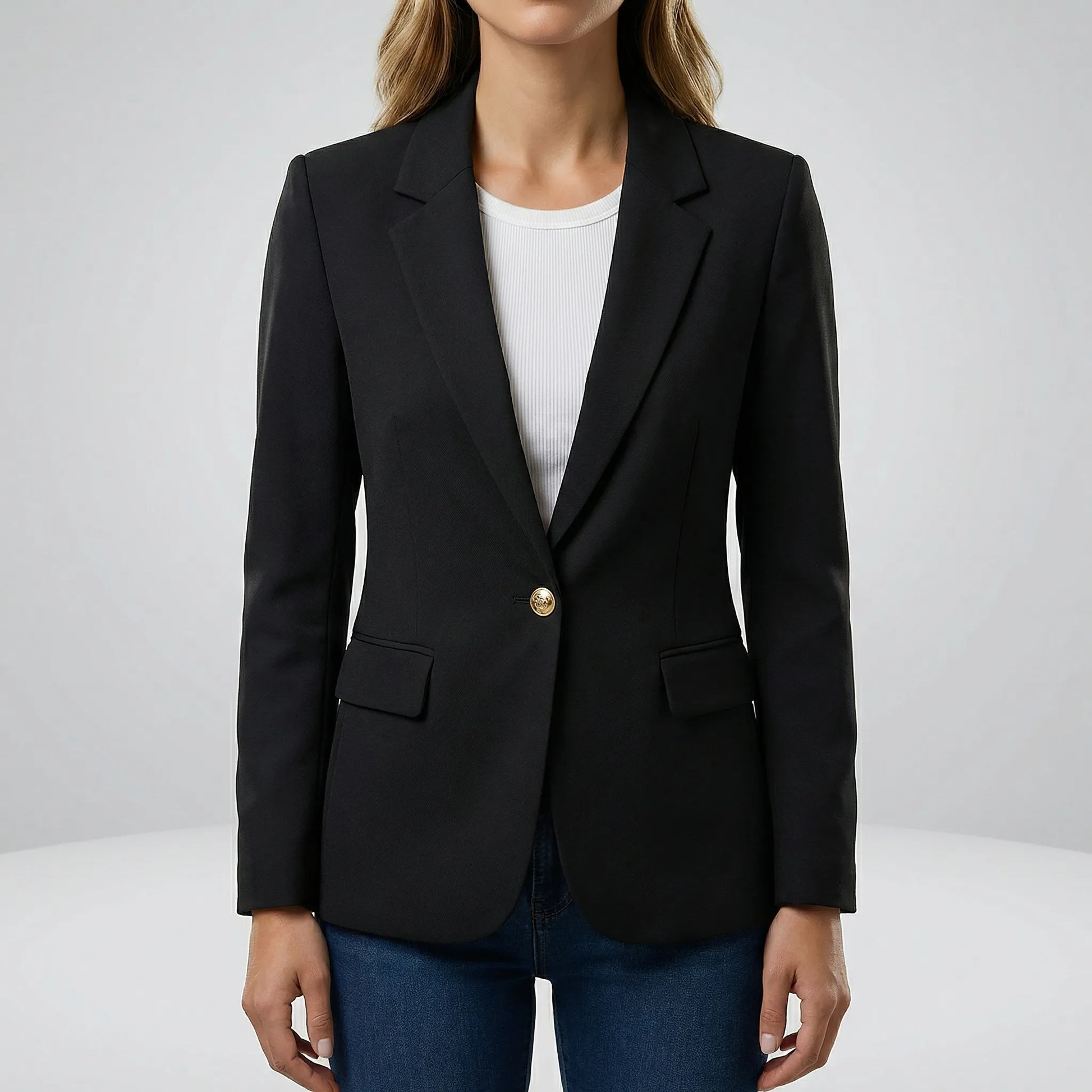 Womens Blazer With A Comfortable Stretch Fit - Alexandra