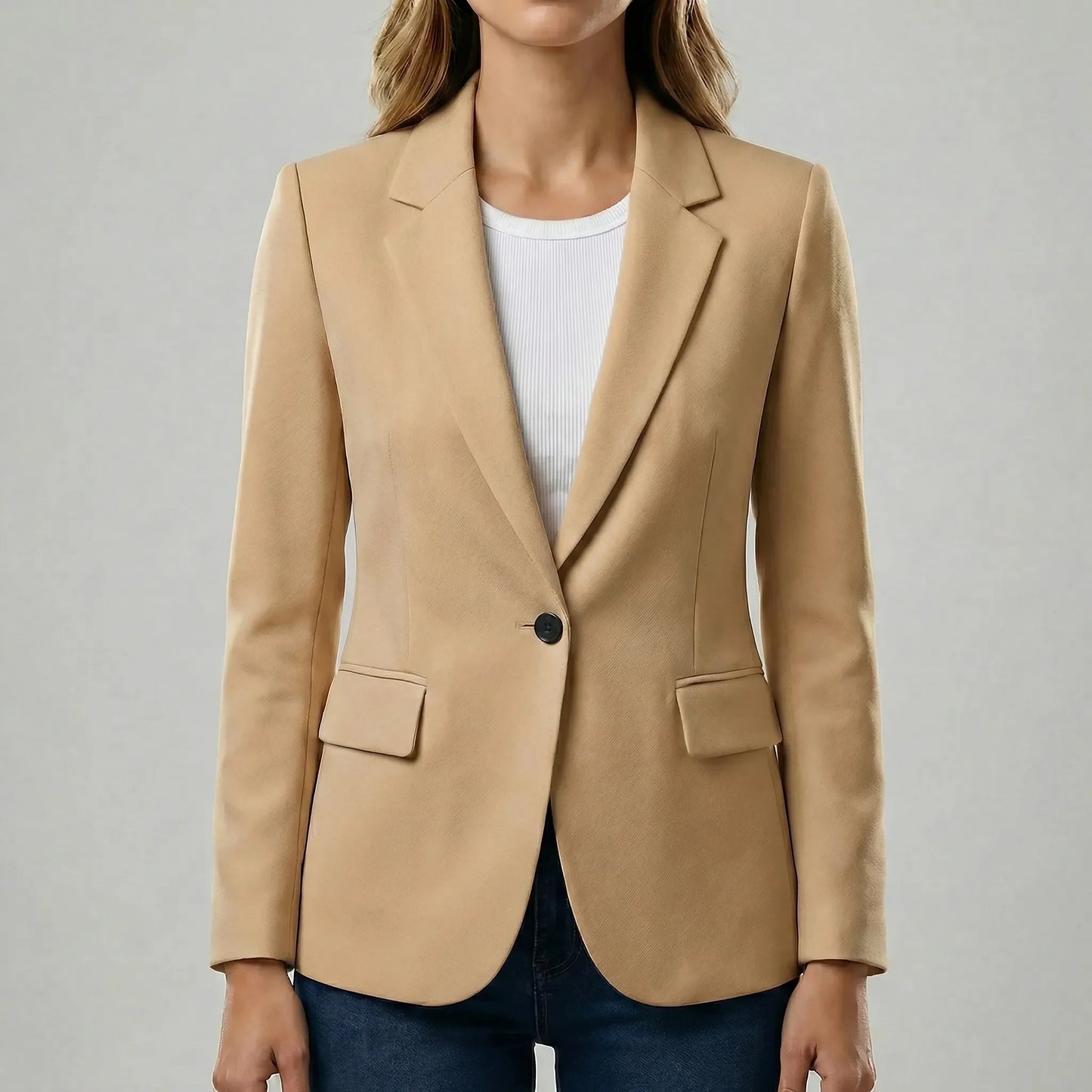 Womens Blazer With A Comfortable Stretch Fit - Alexandra