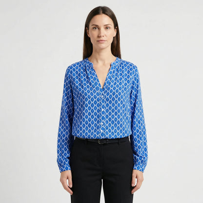Womens Long Sleeve Blouse - Marla