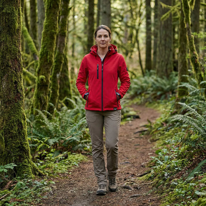 Womens Softshell Jacket With Hood - Maxima