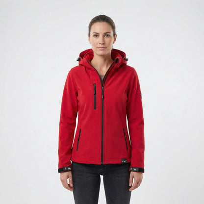 Womens Softshell Jacket With Hood - Maxima