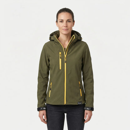 Womens Softshell Jacket With Hood - Maxima