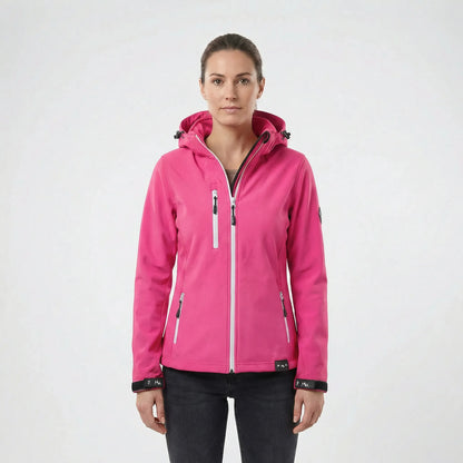 Womens Softshell Jacket With Hood - Maxima