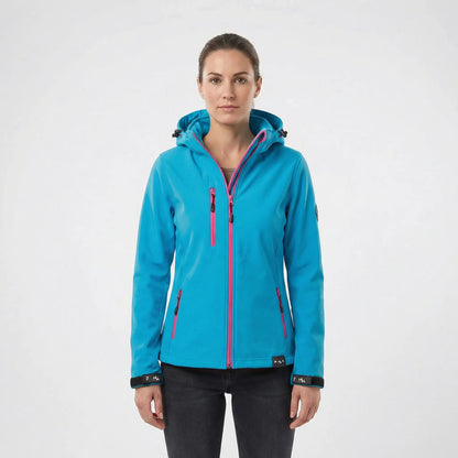 Womens Softshell Jacket With Hood - Maxima