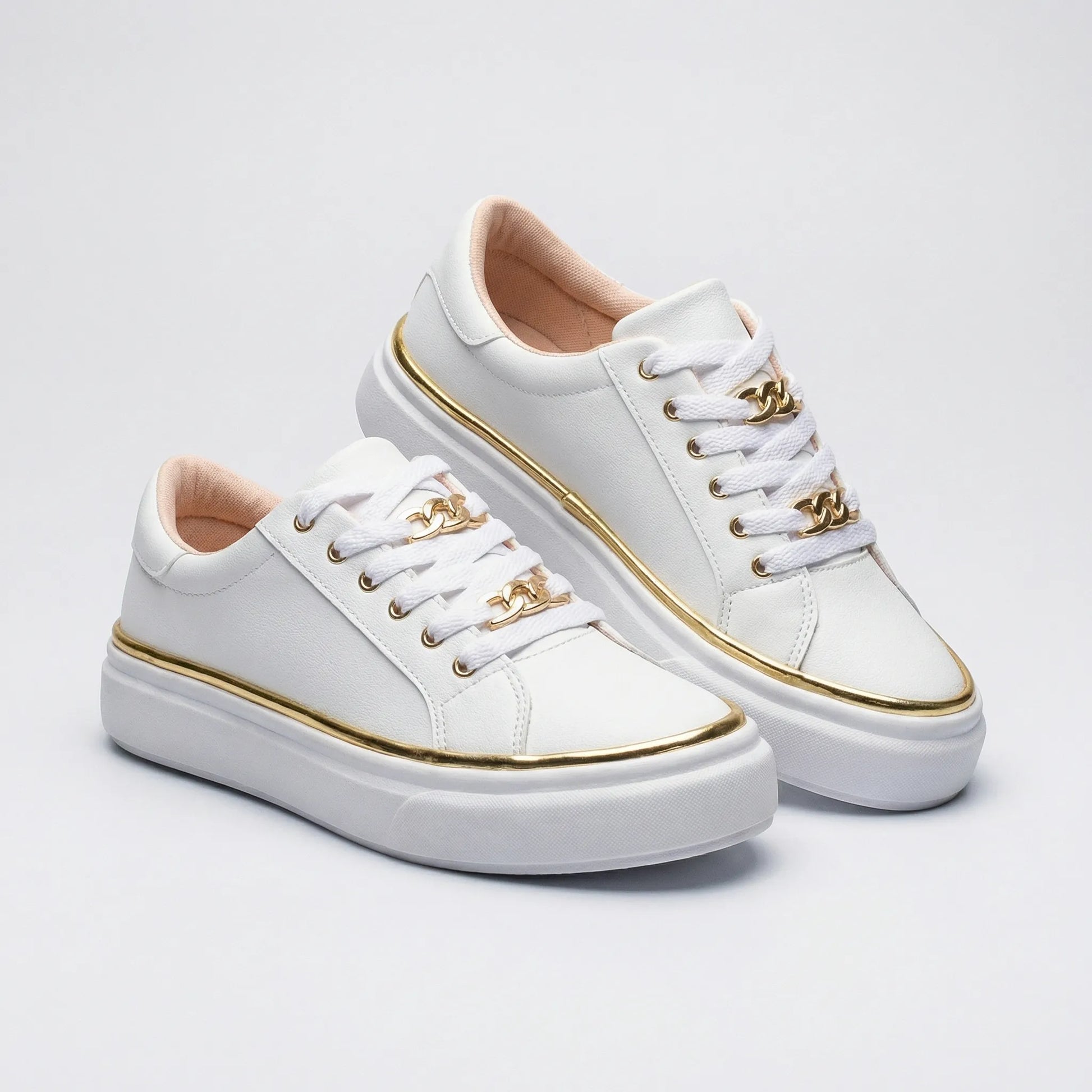 Womens Stylish Trainers With Platform - Tamia