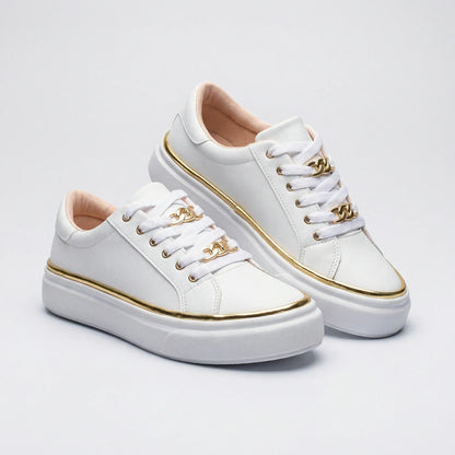 Womens Stylish Trainers With Platform - Tamia