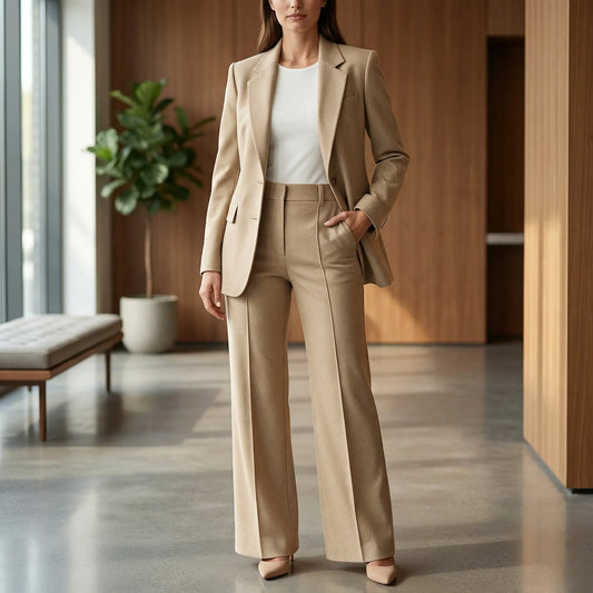 Womens Trouser Suit For Wedding - Freya
