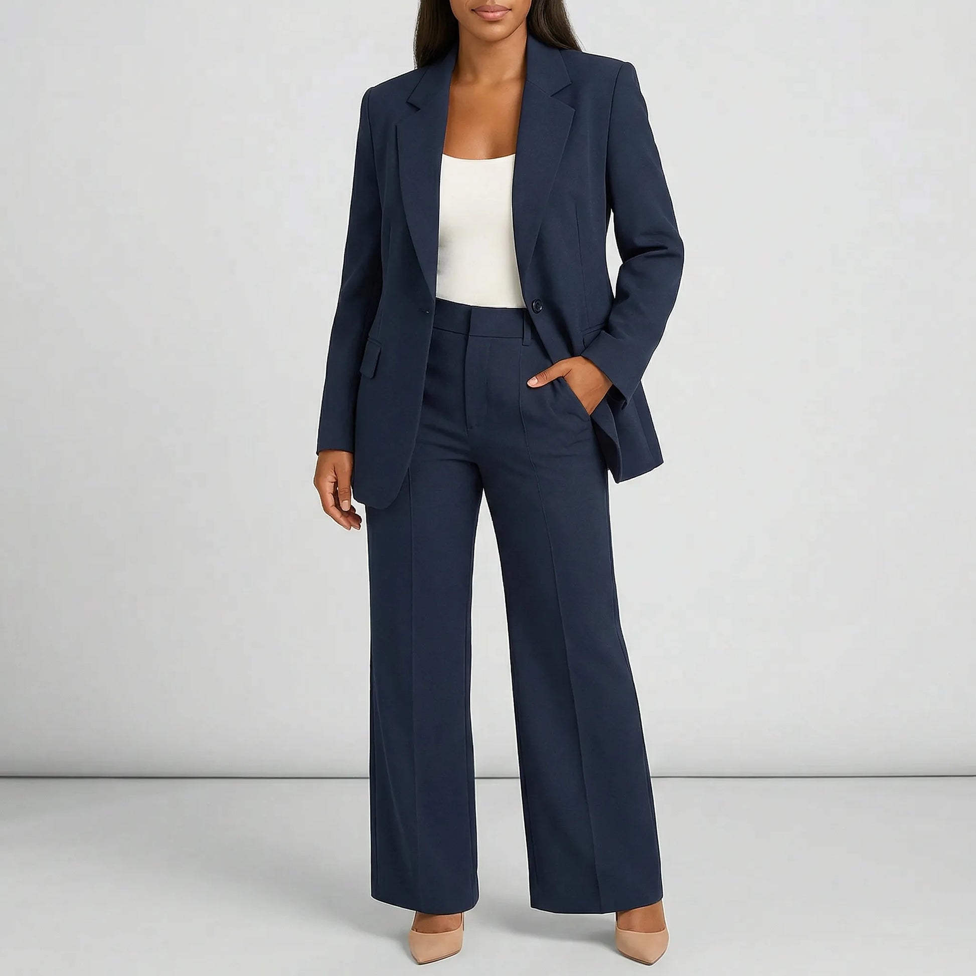 Womens Trouser Suit For Wedding - Freya