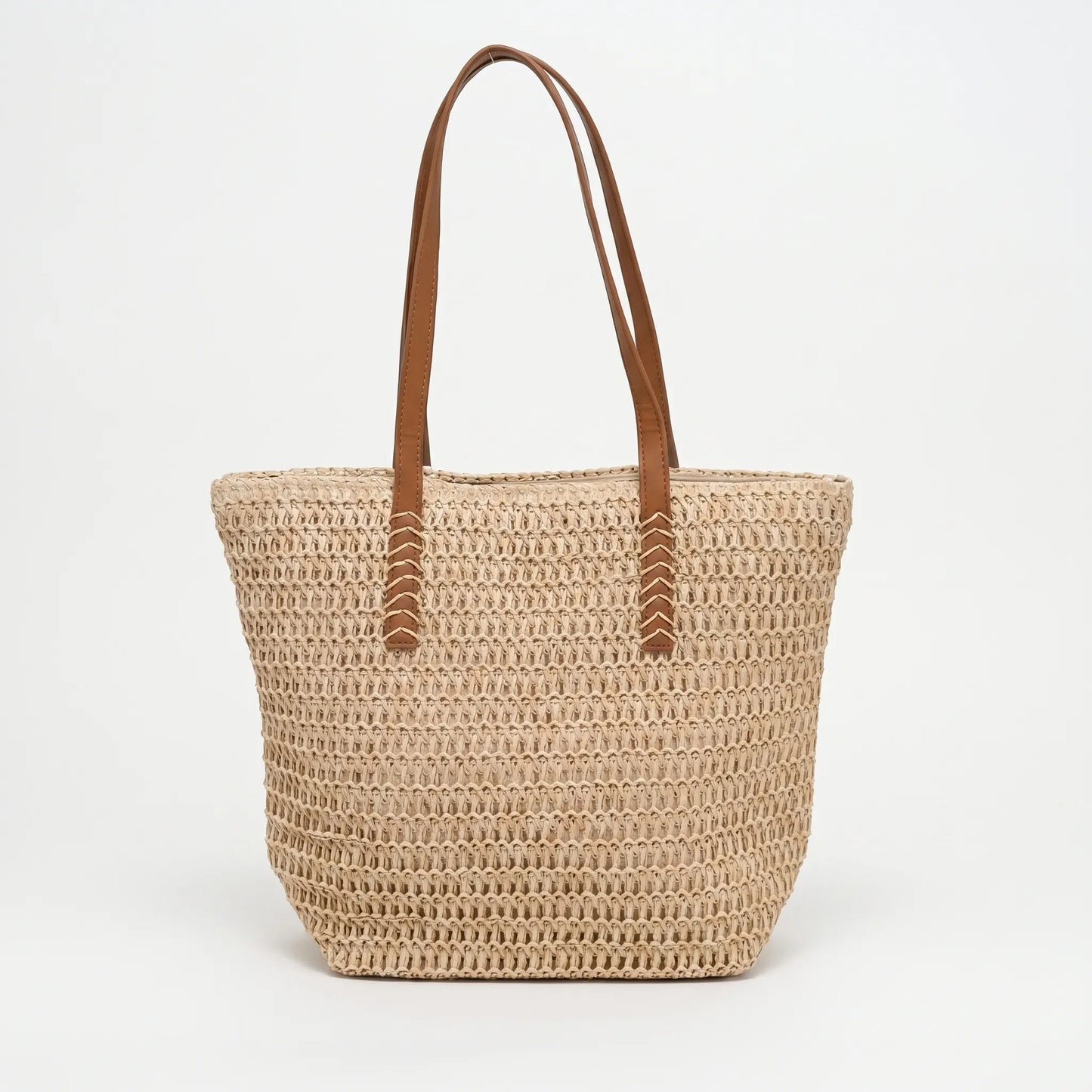 Woven Casual Summer Tote - Wovena