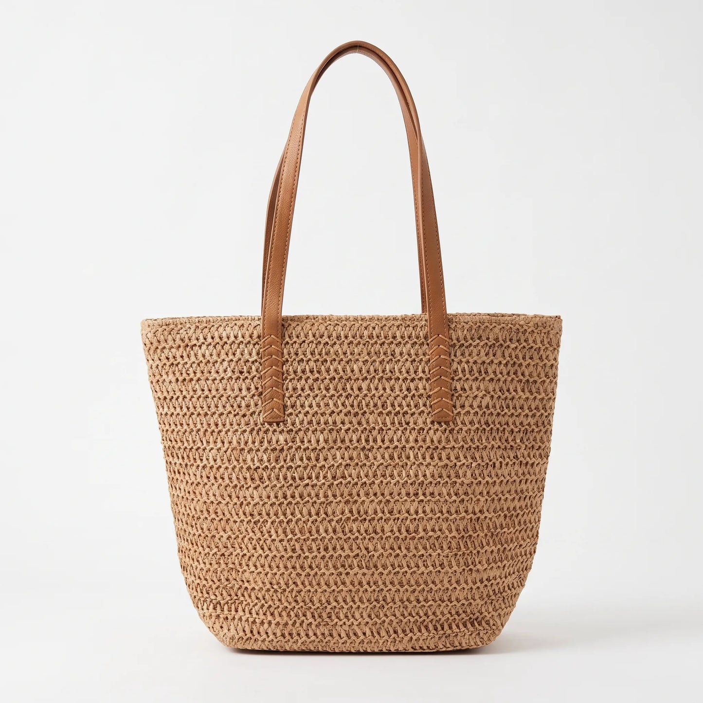 Woven Casual Summer Tote - Wovena