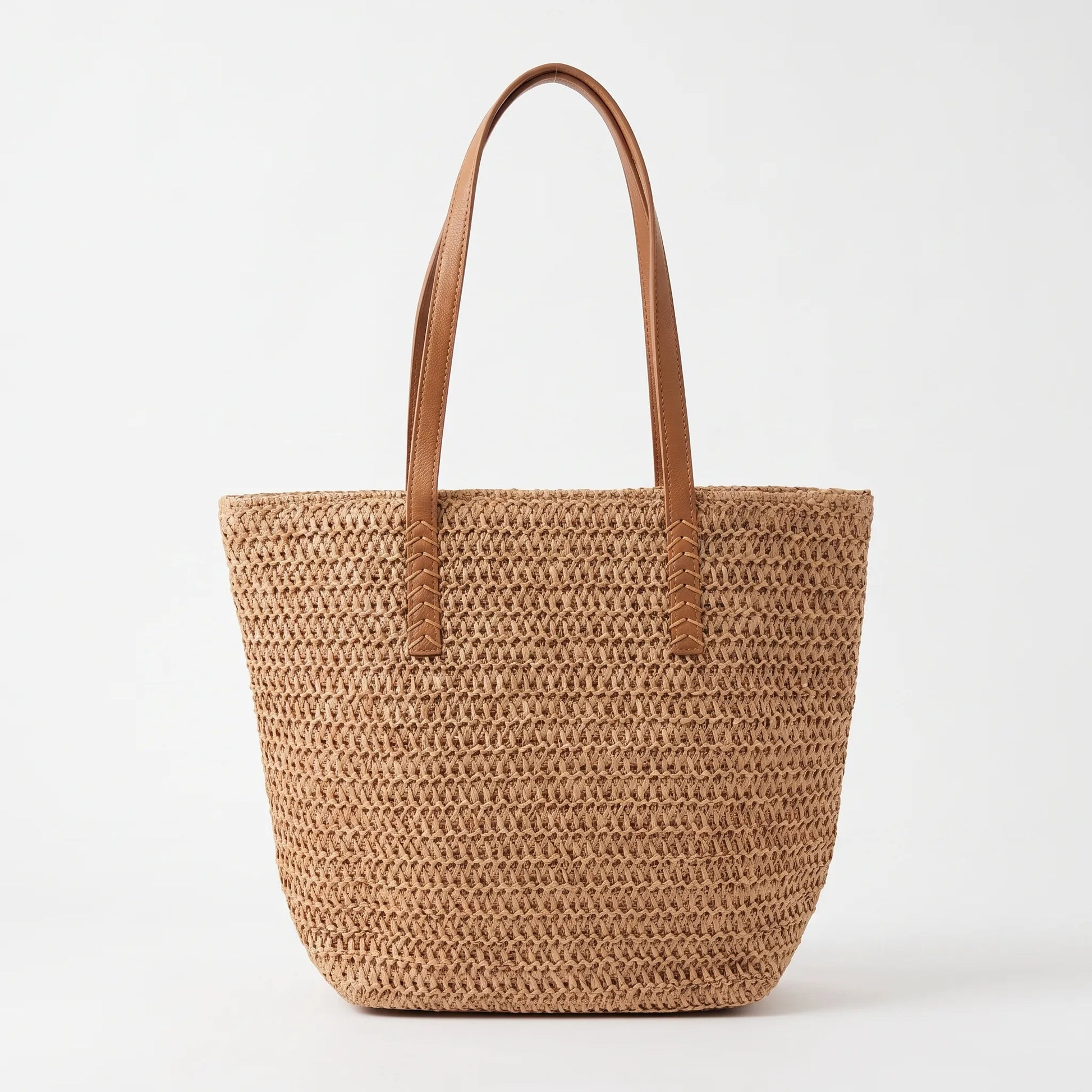 Woven Casual Summer Tote - Wovena
