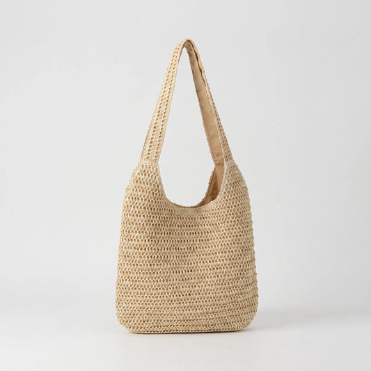 Woven Shoulder Tote - Vivera