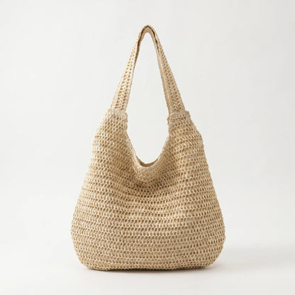 Woven Shoulder Tote - Vivera