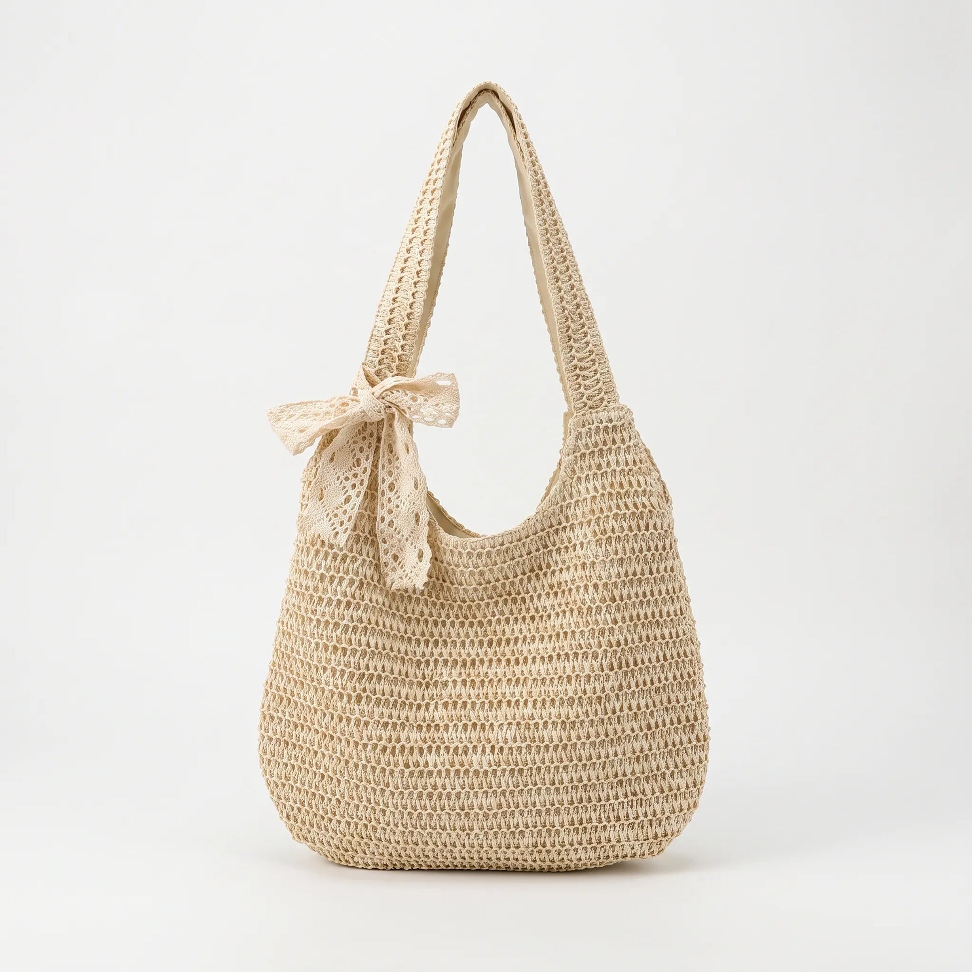 Woven Shoulder Tote - Vivera
