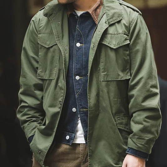 Zip-Jacke Mit Geradliniger Passform - Dustin