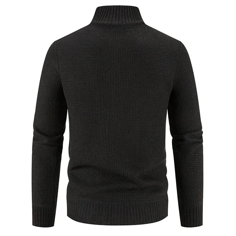 Zip-Up Stand Collar Men's Jacket - Felipe
