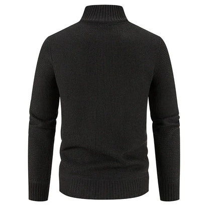 Zip-Up Stand Collar Men's Jacket - Felipe