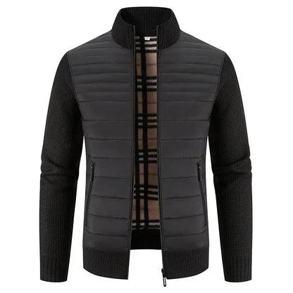 Zip-Up Stand Collar Men's Jacket - Felipe