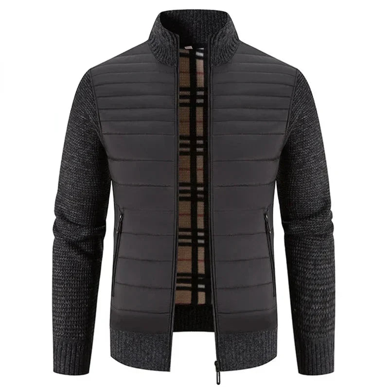 Zip-Up Stand Collar Men's Jacket - Felipe