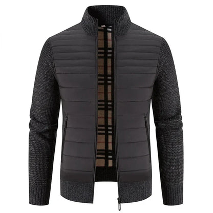 Zip-Up Stand Collar Men's Jacket - Felipe