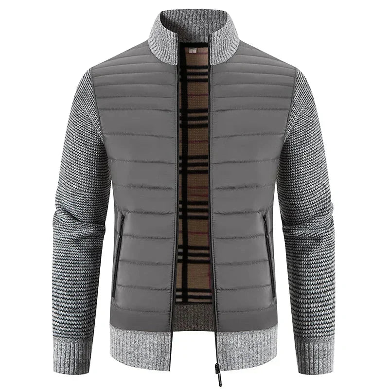 Zip-Up Stand Collar Men's Jacket - Felipe