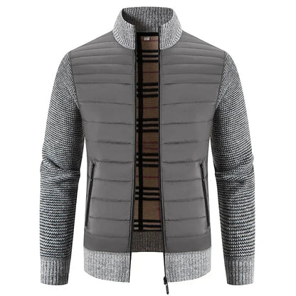Zip-Up Stand Collar Men's Jacket - Felipe
