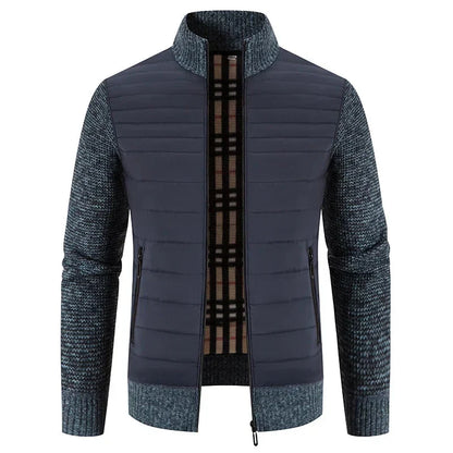 Zip-Up Stand Collar Men's Jacket - Felipe