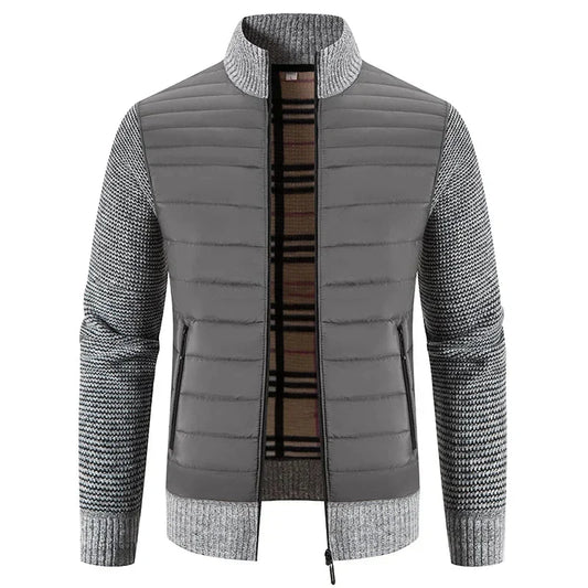 Zip-Up Stand Collar Men's Jacket - Felipe