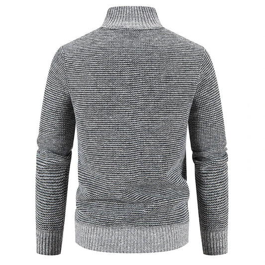 Zip-Up Stand Collar Men's Jacket - Felipe