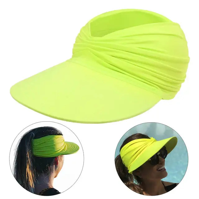 Foldable sun hat with a large brim and UV protection – Babes