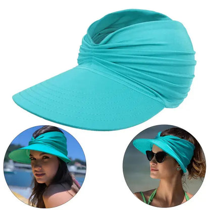 Foldable sun hat with a large brim and UV protection – Babes