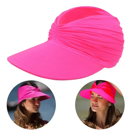 Foldable sun hat with a large brim and UV protection – Babes