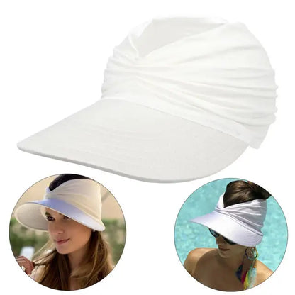 Foldable sun hat with a large brim and UV protection – Babes