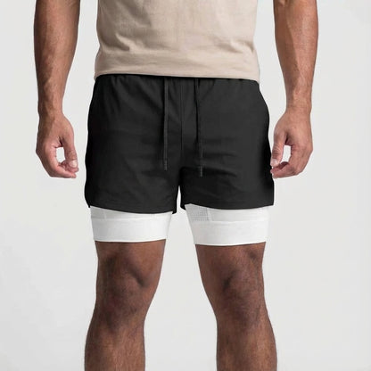 Zwei In Eins Trainingsshorts - Wade