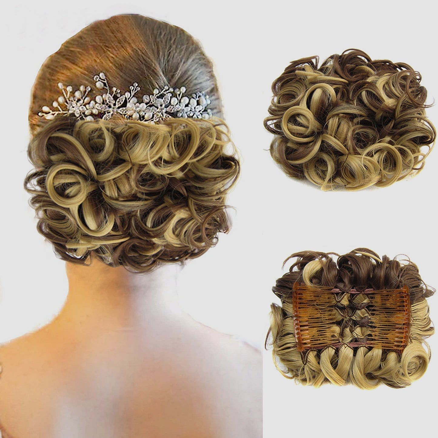 Curly Knot Hair Extension – FluffyFix