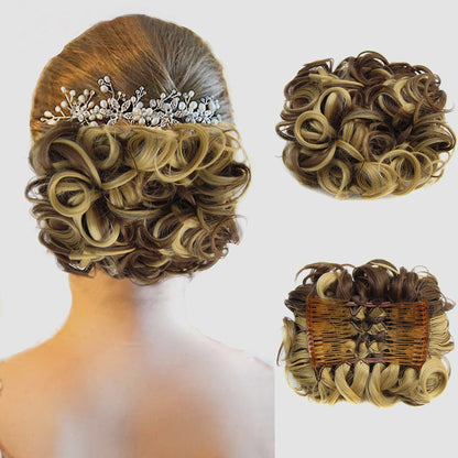 Curly Knot Hair Extension – FluffyFix